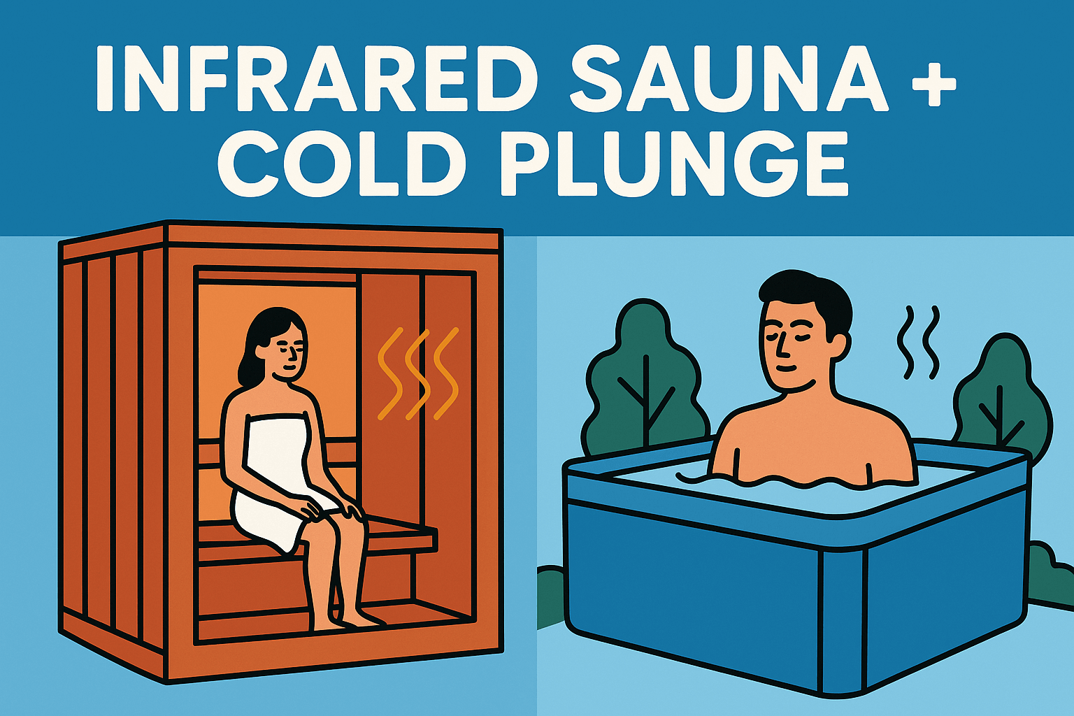 Infrared Sauna + Cold Plunge: The Ultimate Contrast Therapy