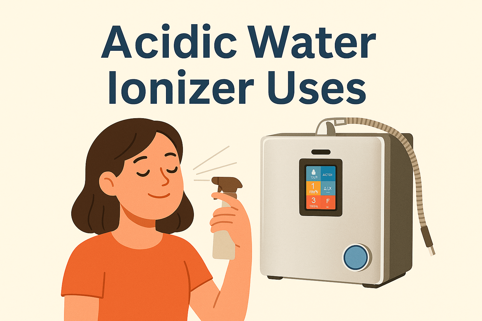 Uses for Acidic Water from Your Ionizer: Cleaning, Beauty & More - Peak Primal Wellness