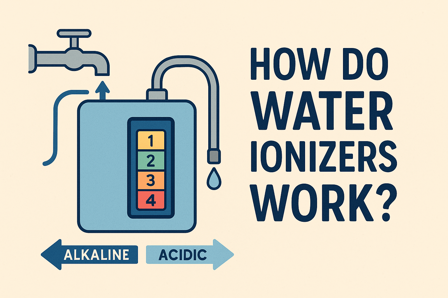 How Do Water Ionizers Work? Explained Simply For Everyday Understanding - Peak Primal Wellness