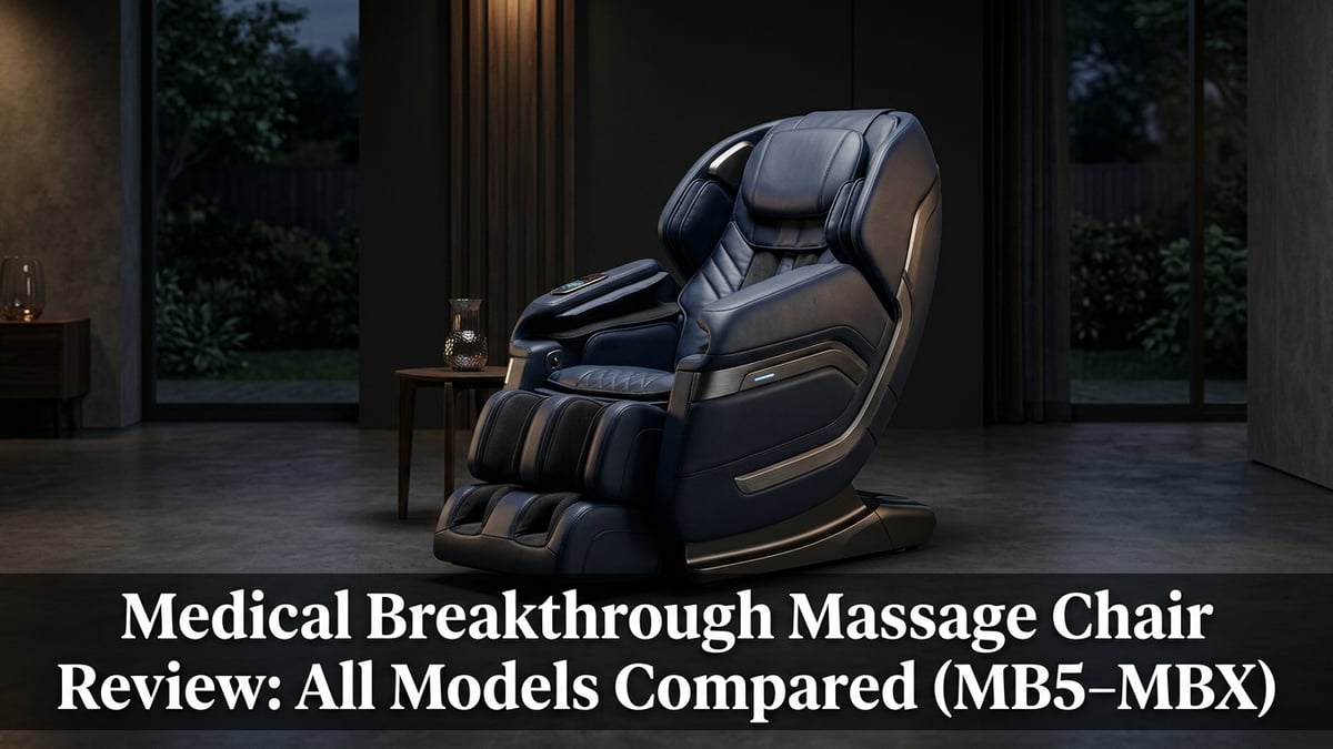 Medical Breakthrough Massage Chair Review: All Models Compared