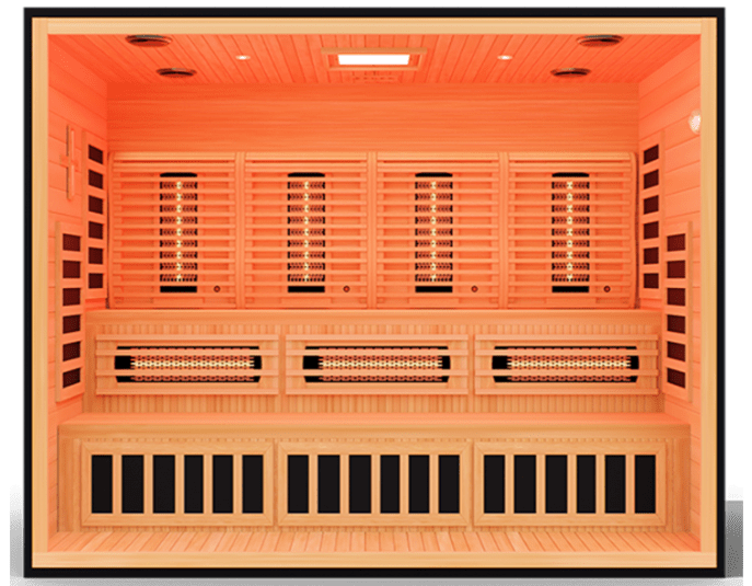 Medical Breakthrough Commercial Spa 488 4 - 5 Person Infrared Sauna with Red Light Therapy -  product_vendor - Peak Primal Wellness
