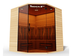 Medical Breakthrough 8 Ultra 3 - 4 Person Full Spectrum Infrared Sauna - 13 Heaters, 6 - Person Capacity, Hemlock - product_vendor - Peak Primal Wellness