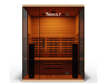 Medical Breakthrough 7 Ultra 3 Person Full Spectrum Sauna with 10 Heaters, Hemlock Wood, Sound System - product_vendor - Peak Primal Wellness