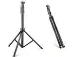 Dashr Regular Tripod - Lightweight and adjustable tripod designed for athletic performance testing, showing stable setup with timing gates.
