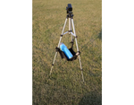 Dashr Tripod Weight System - Durable canvas stabilizer for windy conditions, featuring a universal fit and easy Velcro attachment for enhancing tripod stability outdoors.