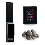 Saunum Air 10 CSB WiFi Sauna Heater Package - 9.6kW, Himalayan Salt, 247 - 353 Cu. Ft. - product_vendor - Peak Primal Wellness