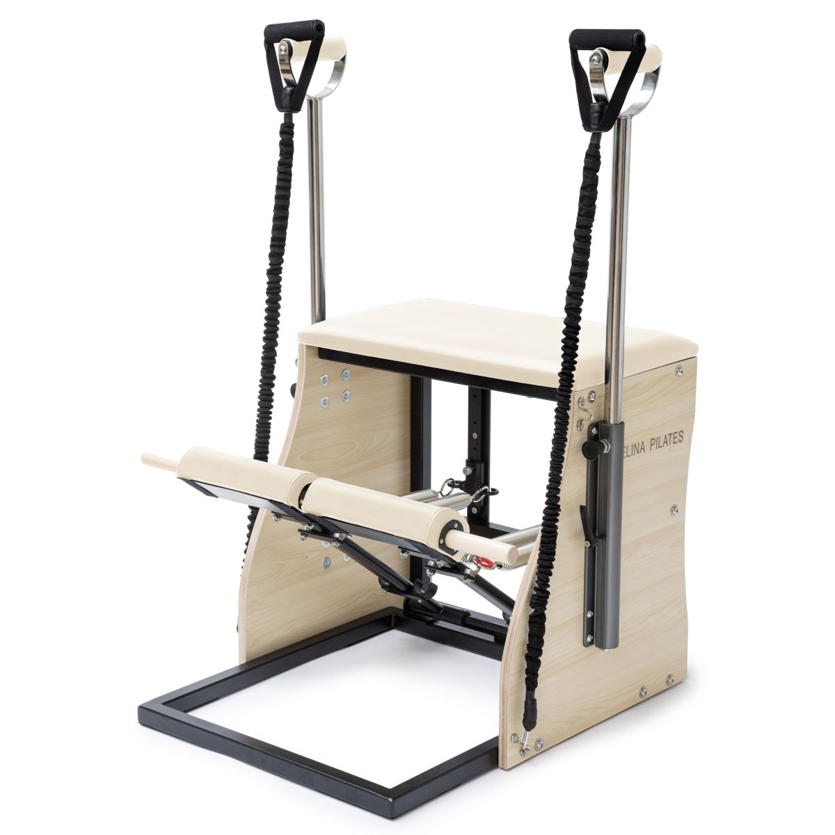 Elina Pilates® 4 - Position Combo Chair with Adjustable Handles & Non - Slip Leather Seat -  product_vendor - Peak Primal Wellness