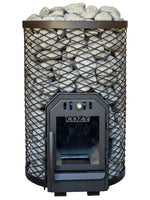 Cozy Heat O Thru - Wall 18kW Sauna Stove - Wood - Burning Sauna Stove - product_vendor - Peak Primal Wellness