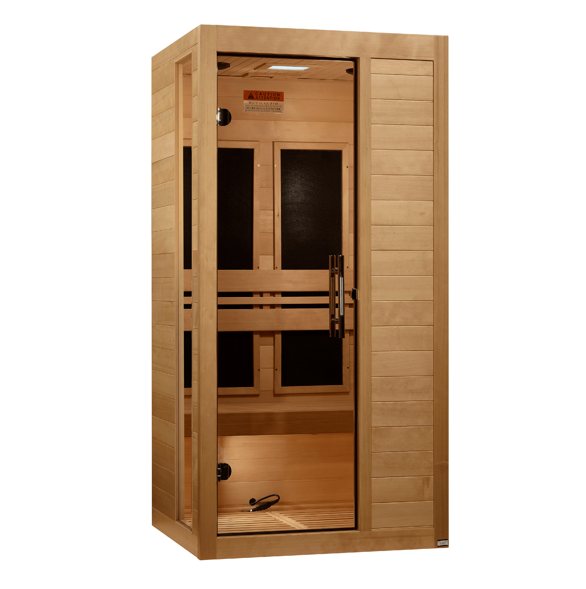 ***New 2026 Model*** Dynamic Saunas Veneto 1 - 2 Person Low EMF FAR IR Sauna (DYN - 6115 - 05) -  product_vendor - Peak Primal Wellness