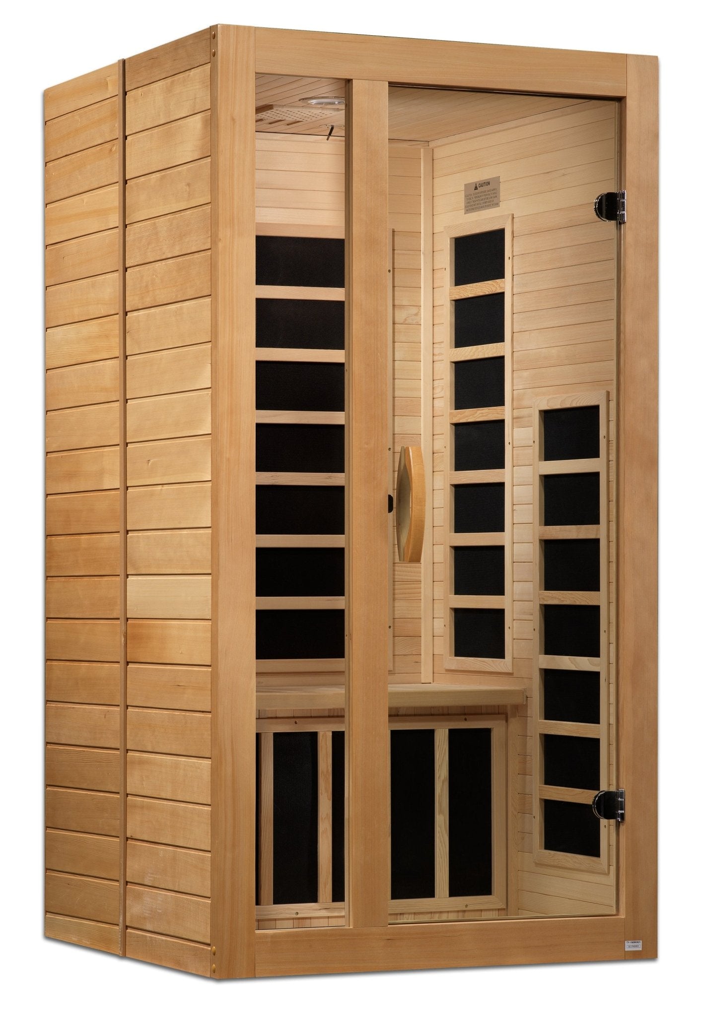 ***New 2026 Model*** Dynamic Saunas Gracia 1 - 2 Person Ultra Low EMF FAR IR Sauna (DYN - 6119 - 01 Elite) -  product_vendor - Peak Primal Wellness