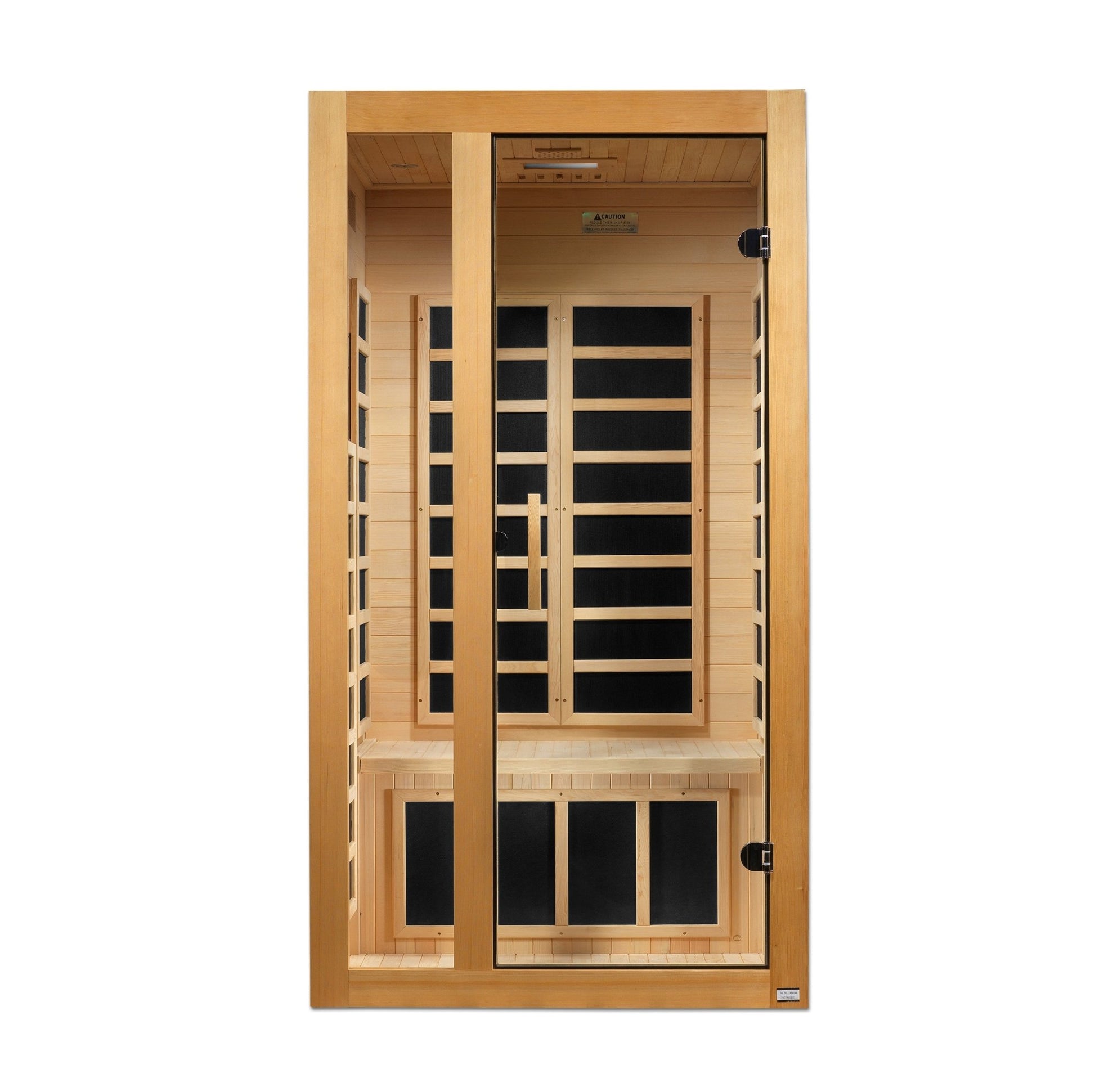 ***New 2026 Model*** Dynamic Saunas Gracia 1 - 2 Person Ultra Low EMF FAR IR Sauna (DYN - 6119 - 01 Elite) -  product_vendor - Peak Primal Wellness