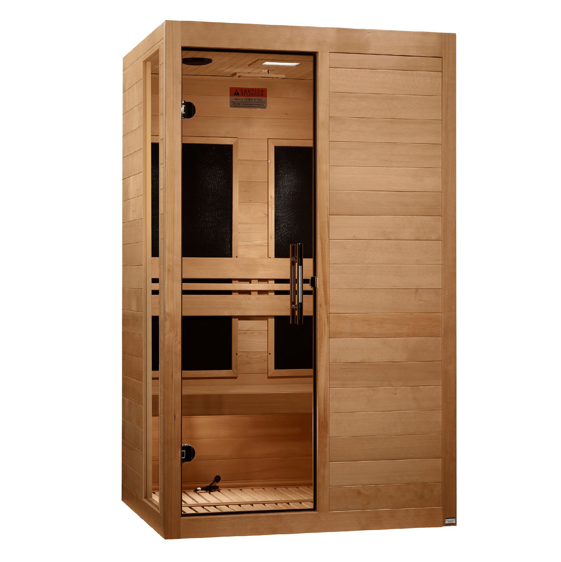***New 2026 Model*** Dynamic Saunas Lucca 2 Person Low EMF FAR IR Sauna (DYN - 6215 - 05) -  product_vendor - Peak Primal Wellness