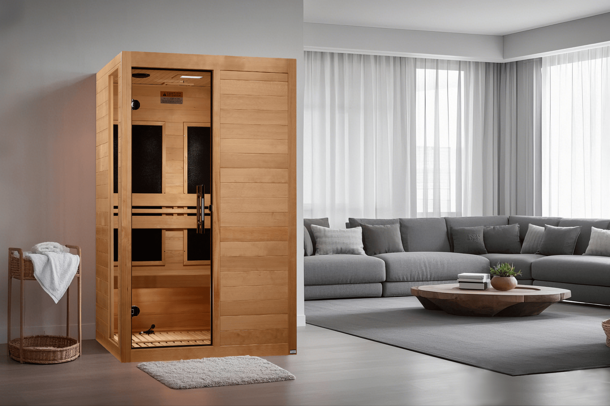 ***New 2026 Model*** Dynamic Saunas Lucca 2 Person Ultra Low EMF FAR IR Sauna (DYN - 6215 - 05 Elite) -  product_vendor - Peak Primal Wellness