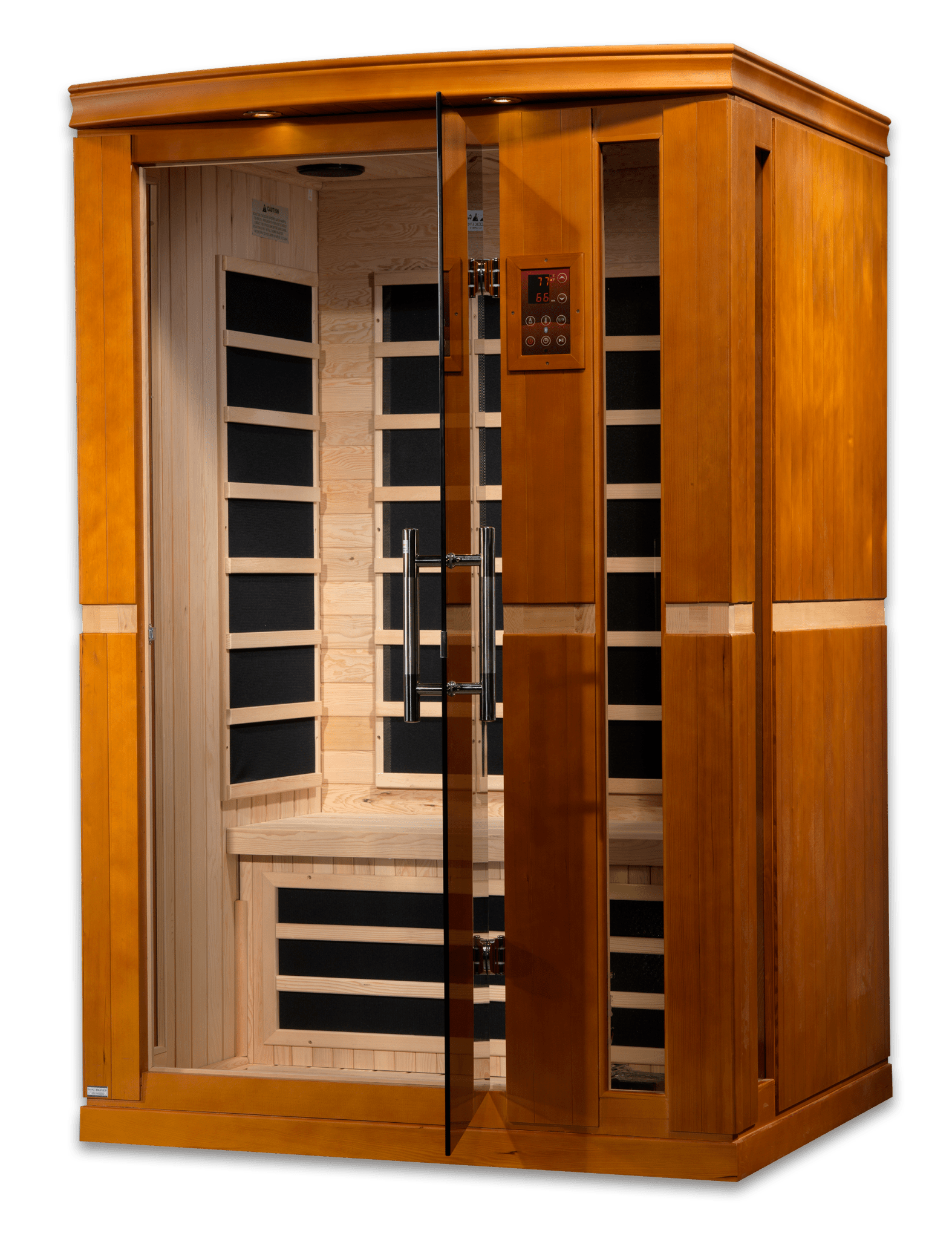 Dynamic Saunas Vittoria 2 Person Ultra Low EMF Far IR Sauna (DYN - 6220 - 01 Elite) -  product_vendor - Peak Primal Wellness