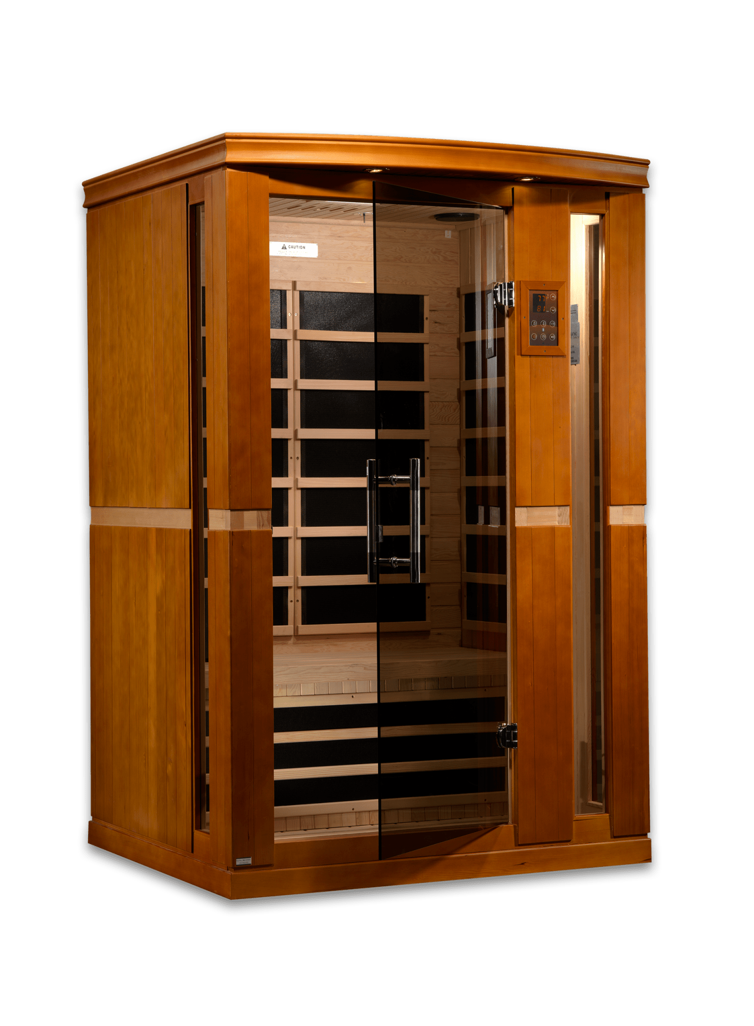 Dynamic Saunas Vittoria 2 Person Ultra Low EMF Far IR Sauna (DYN - 6220 - 01 Elite) -  product_vendor - Peak Primal Wellness