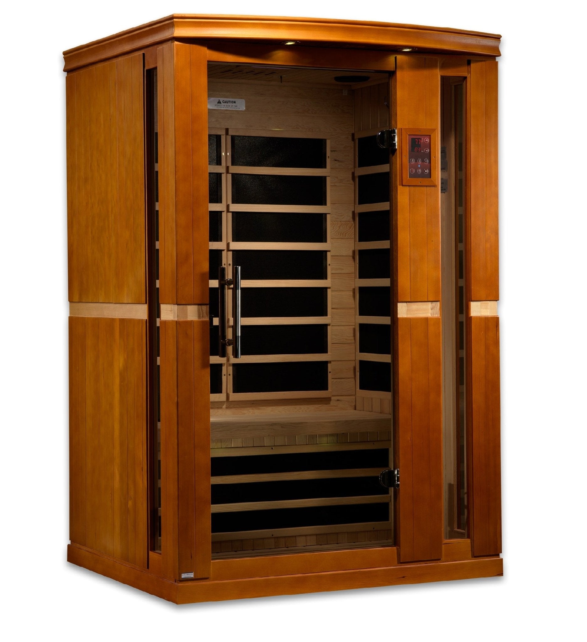 Dynamic Saunas Vittoria 2 Person Ultra Low EMF Far IR Sauna (DYN - 6220 - 01 Elite) -  product_vendor - Peak Primal Wellness