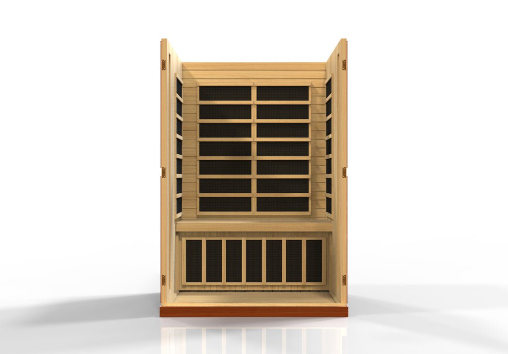Dynamic Saunas Vittoria 2 Person Ultra Low EMF Far IR Sauna (DYN - 6220 - 01 Elite) -  product_vendor - Peak Primal Wellness