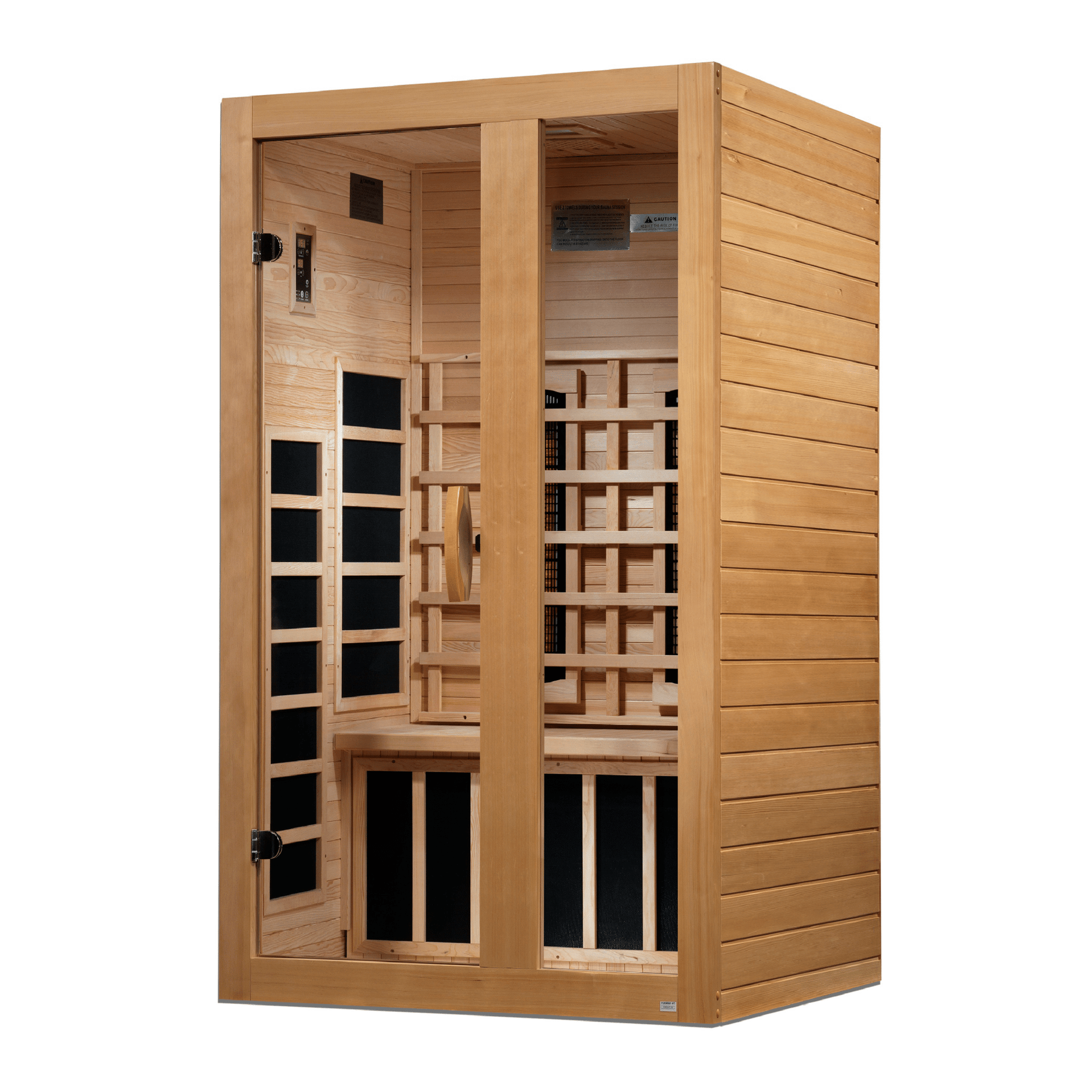 ***New 2026 Model*** Dynamic Saunas Serena 2 Person Full Spectrum Infrared Sauna (DYN - 6229 - 03 FS) -  product_vendor - Peak Primal Wellness