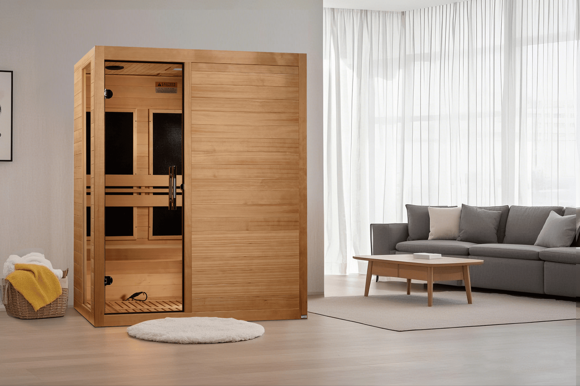 ***New 2026 Model*** Dynamic Saunas Toscana 3 Person Low EMF FAR IR Sauna (DYN - 6315 - 05) -  product_vendor - Peak Primal Wellness