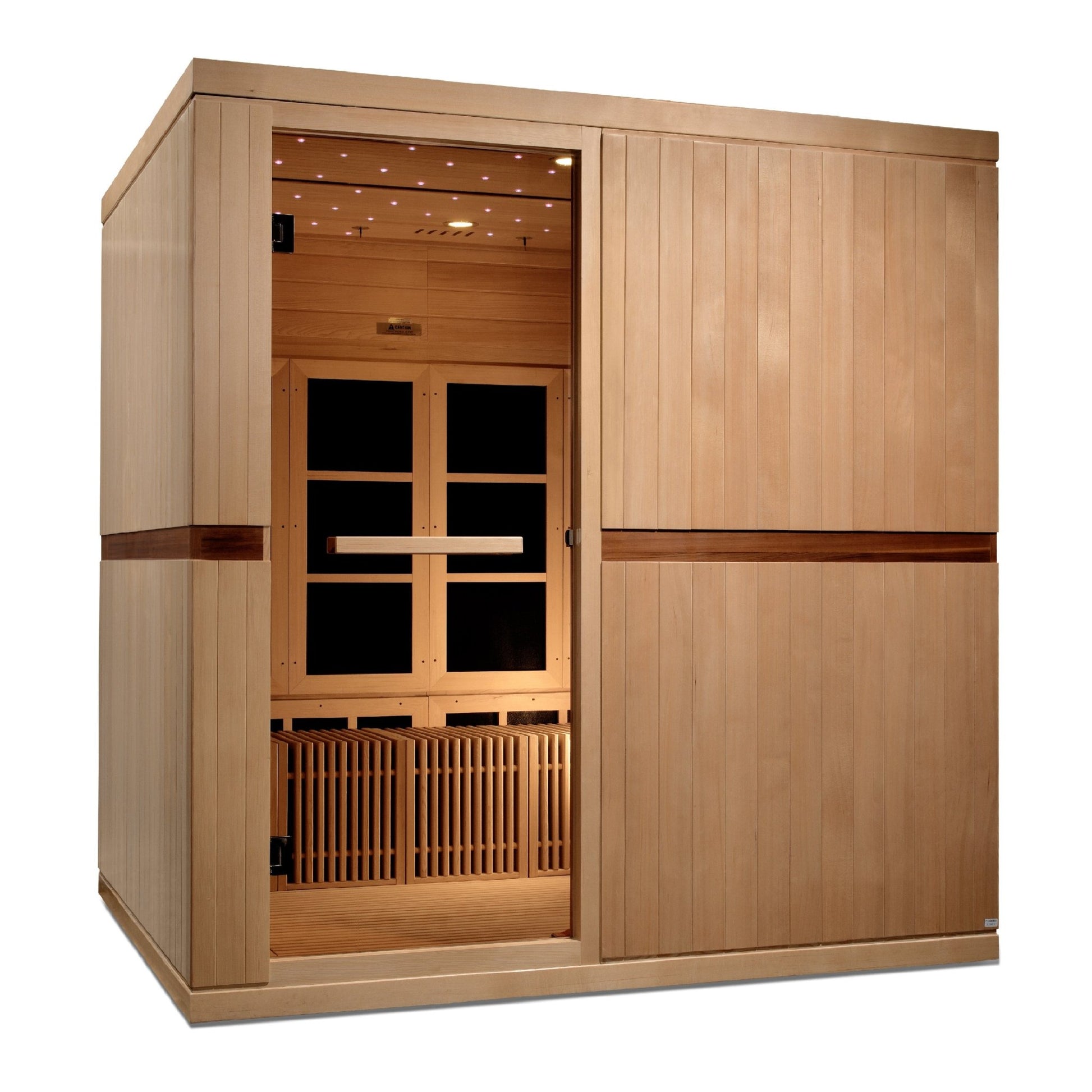 2025 Golden Designs Catalonia 8 Person Near Zero EMF FAR IR Sauna (GDI - 6880 - 02 Elite) -  product_vendor - Peak Primal Wellness