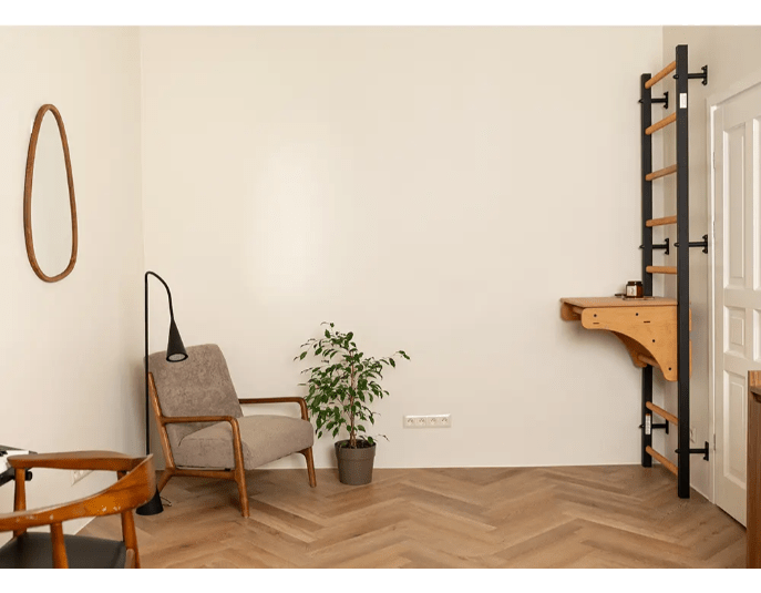 BenchK Series 7 712 Wall Bars Swedish Ladder with Adjustable Pull - Up Bar & Versatile Bench for Home Fitness -  product_vendor - Peak Primal Wellness