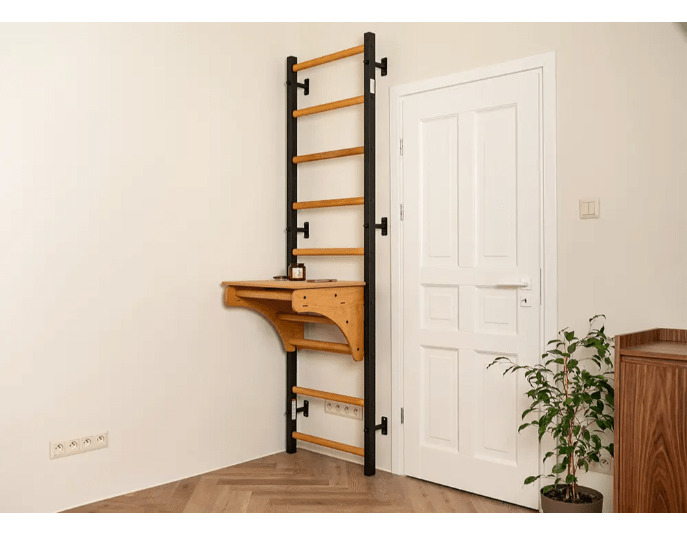 BenchK Series 7 712 Wall Bars Swedish Ladder with Adjustable Pull - Up Bar & Versatile Bench for Home Fitness -  product_vendor - Peak Primal Wellness