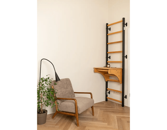 BenchK Series 7 712 Wall Bars Swedish Ladder with Adjustable Pull - Up Bar & Versatile Bench for Home Fitness -  product_vendor - Peak Primal Wellness