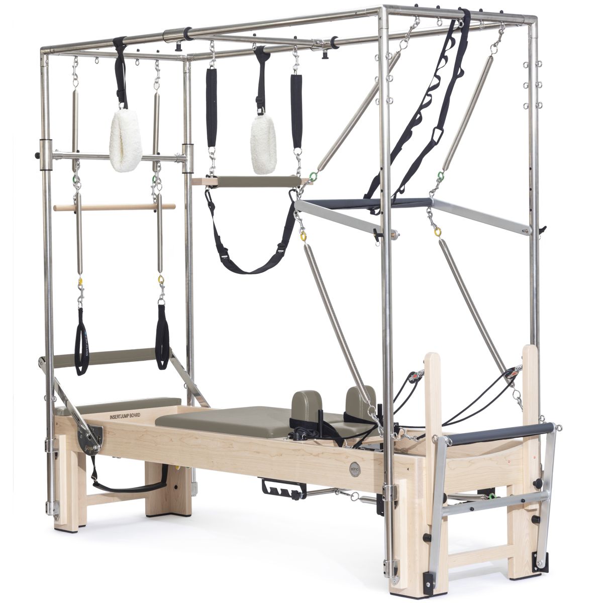 Elina Pilates Elite Cadillac - Reformer with Adjustable Components & 8 - Wheel Carriage System -  product_vendor - Peak Primal Wellness