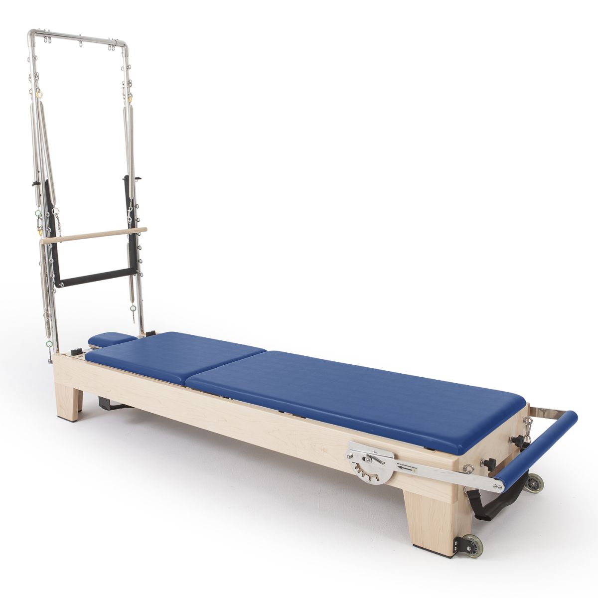 Elina Pilates Elite Cadillac Style Reformer Bundle with Half - Trapeze Tower, Jump Board & Custom Upholstery -  product_vendor - Peak Primal Wellness