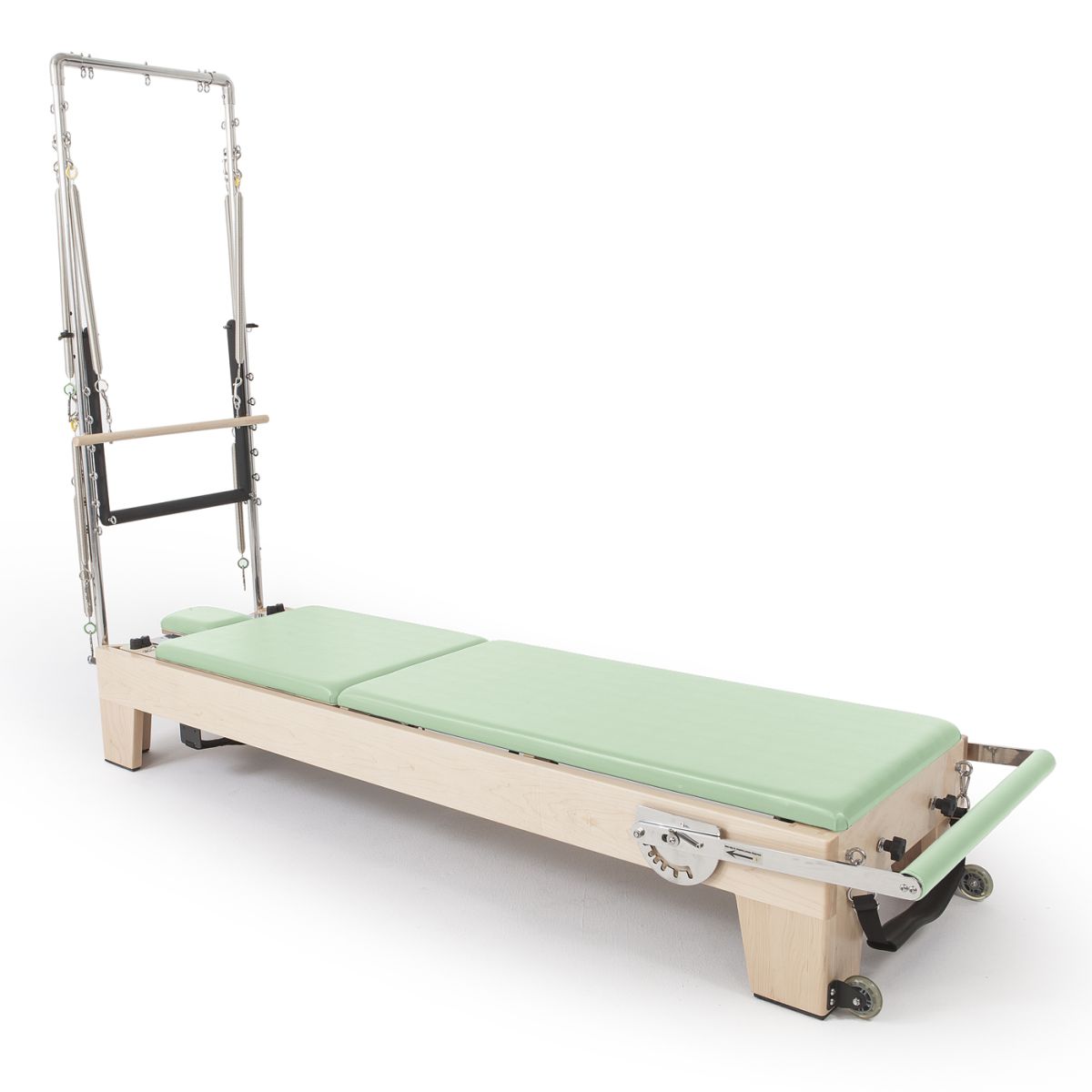 Elina Pilates Elite Cadillac Style Reformer Bundle with Half - Trapeze Tower, Jump Board & Custom Upholstery -  product_vendor - Peak Primal Wellness