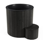 SaunaLife Model S1B 1 - Person Hot and Cold Immersion Tub in Black - product_vendor - Peak Primal Wellness