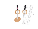 BenchK A076 Gymnastic Accessories Set - Durable Oak Rings, Climbing Rope & Swing for Ages 0 - 80 kg - product_vendor - Peak Primal Wellness