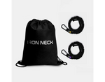 Iron Neck Rehab Kit featuring adjustable resistance bands for neck strength and recovery, designed by Iron Neck.