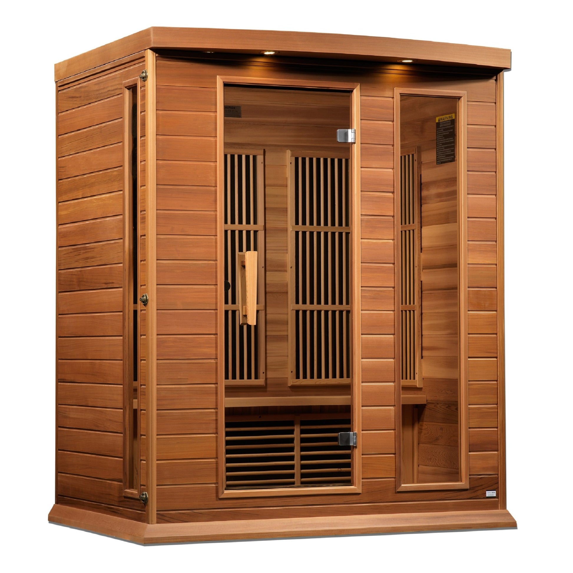 Maxxus Montilemar 3 Person Near Zero EMF FAR IR Sauna (MX - K306 - 01 - ZF CED) -  product_vendor - Peak Primal Wellness