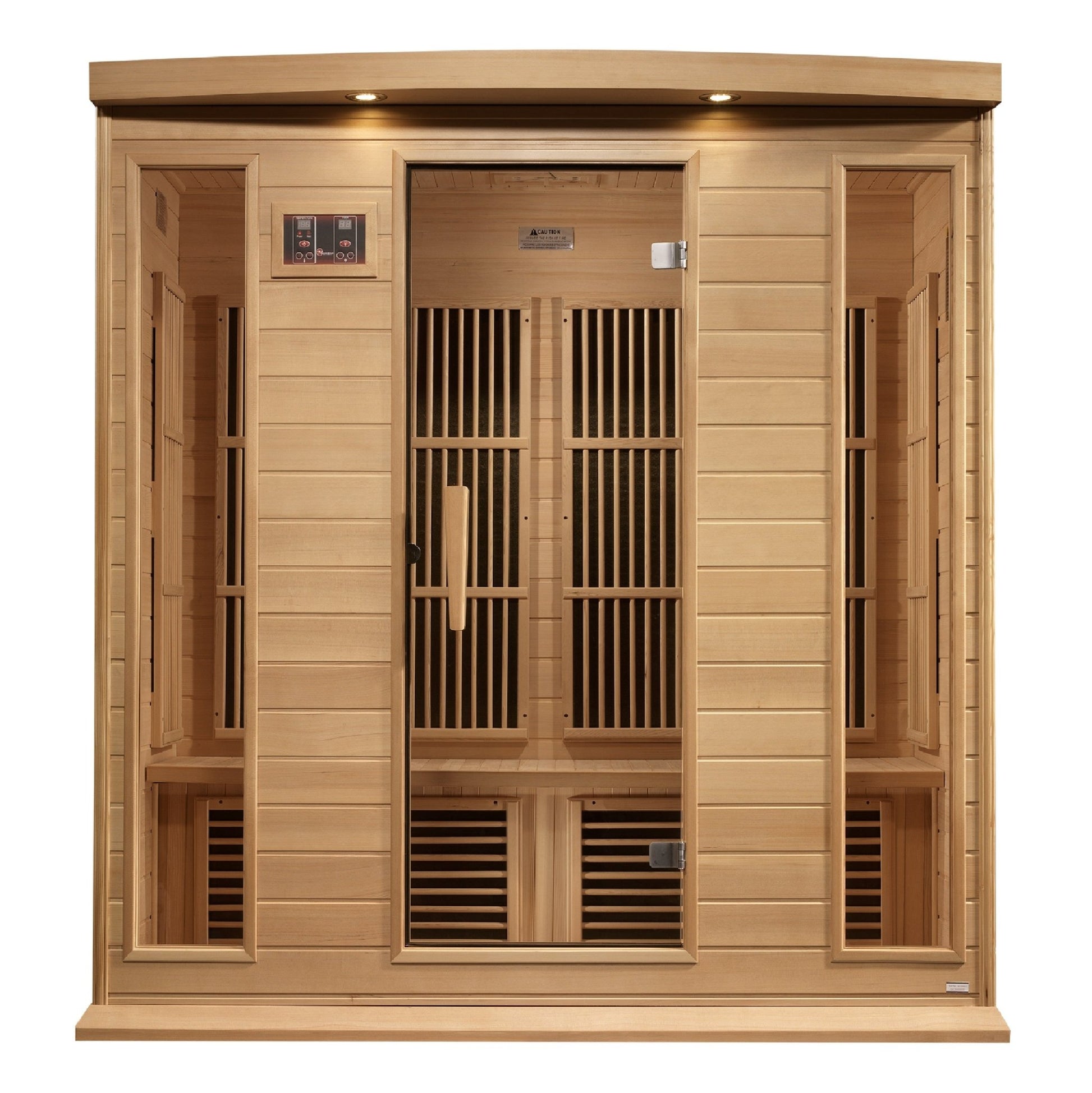 Maxxus 4 Person Near Zero EMF FAR IR Sauna (MX - K406 - 01 - ZF) -  product_vendor - Peak Primal Wellness