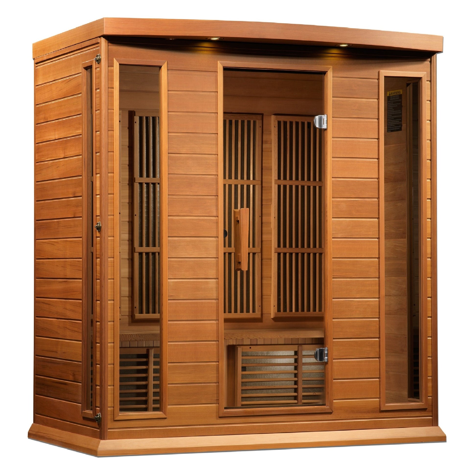Maxxus Chaumont 4 Person Near Zero EMF FAR IR Sauna (MX - K406 - 01 - ZF CED) -  product_vendor - Peak Primal Wellness