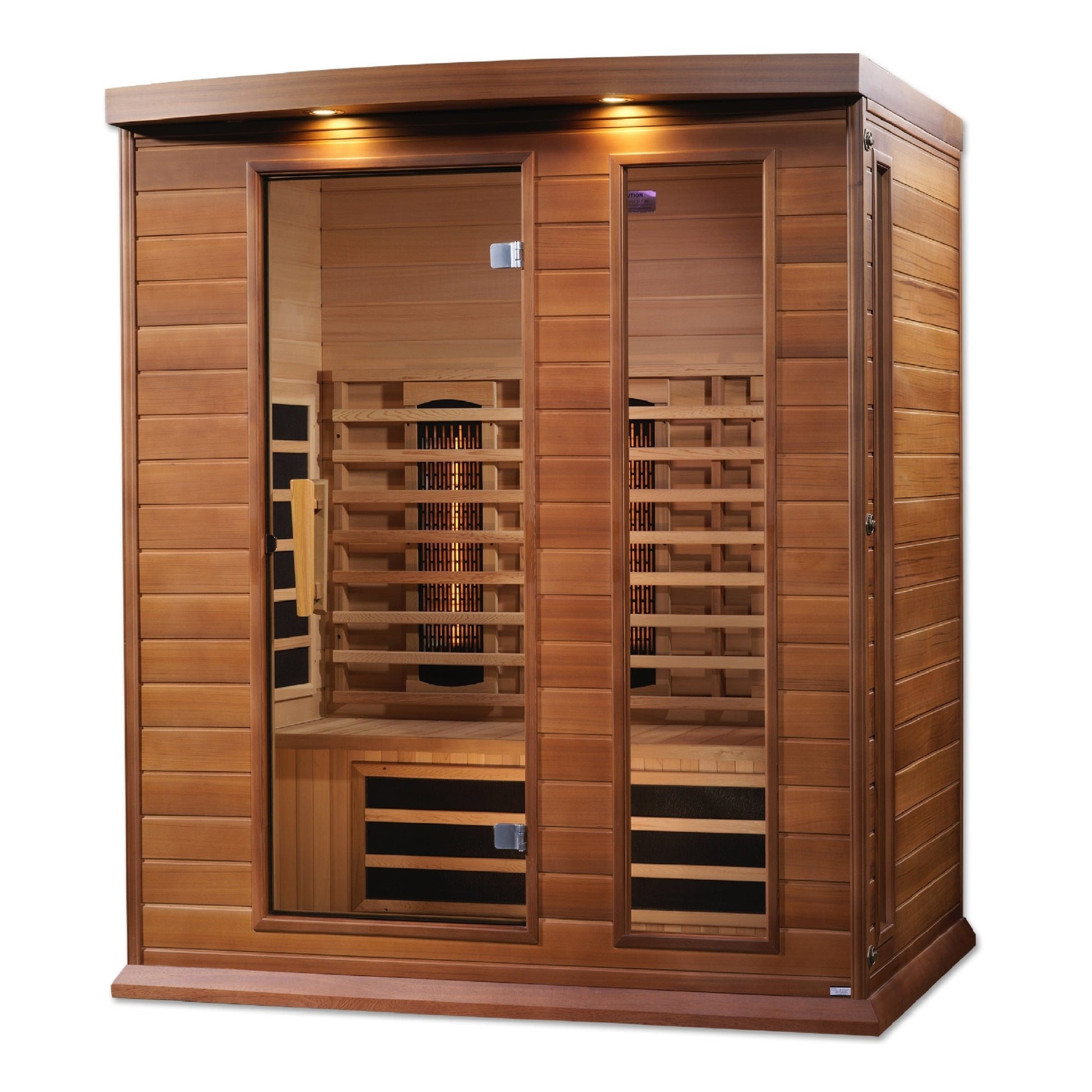 Maxxus 3 Person Full Spectrum Near Zero EMF Sauna (MX - M306 - 01 - FS CED) -  product_vendor - Peak Primal Wellness