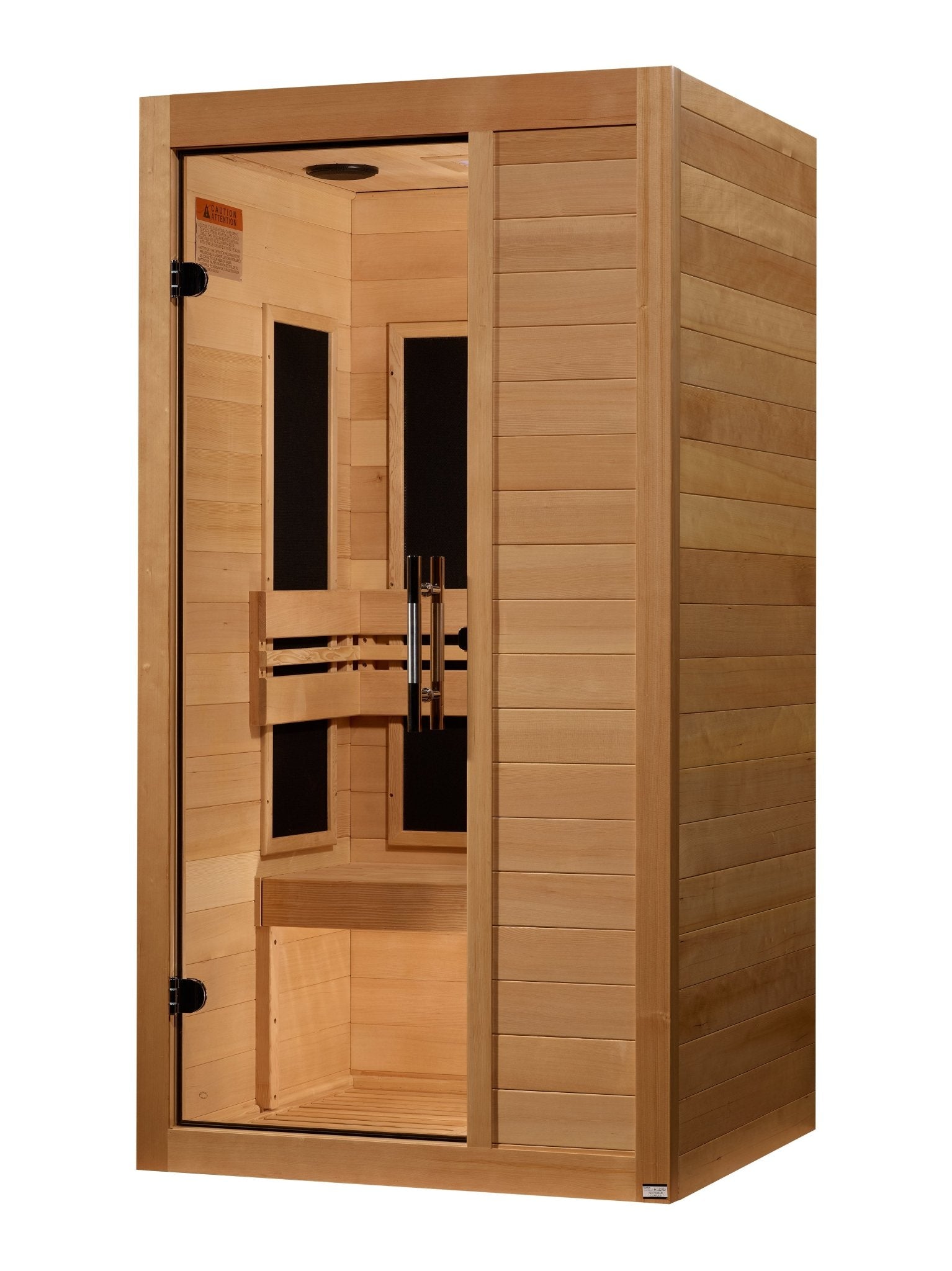 Maxxus S - Line 1 Person Ultra Low EMF FAR IR Sauna (MX - S106 - 01 ELITE) -  product_vendor - Peak Primal Wellness