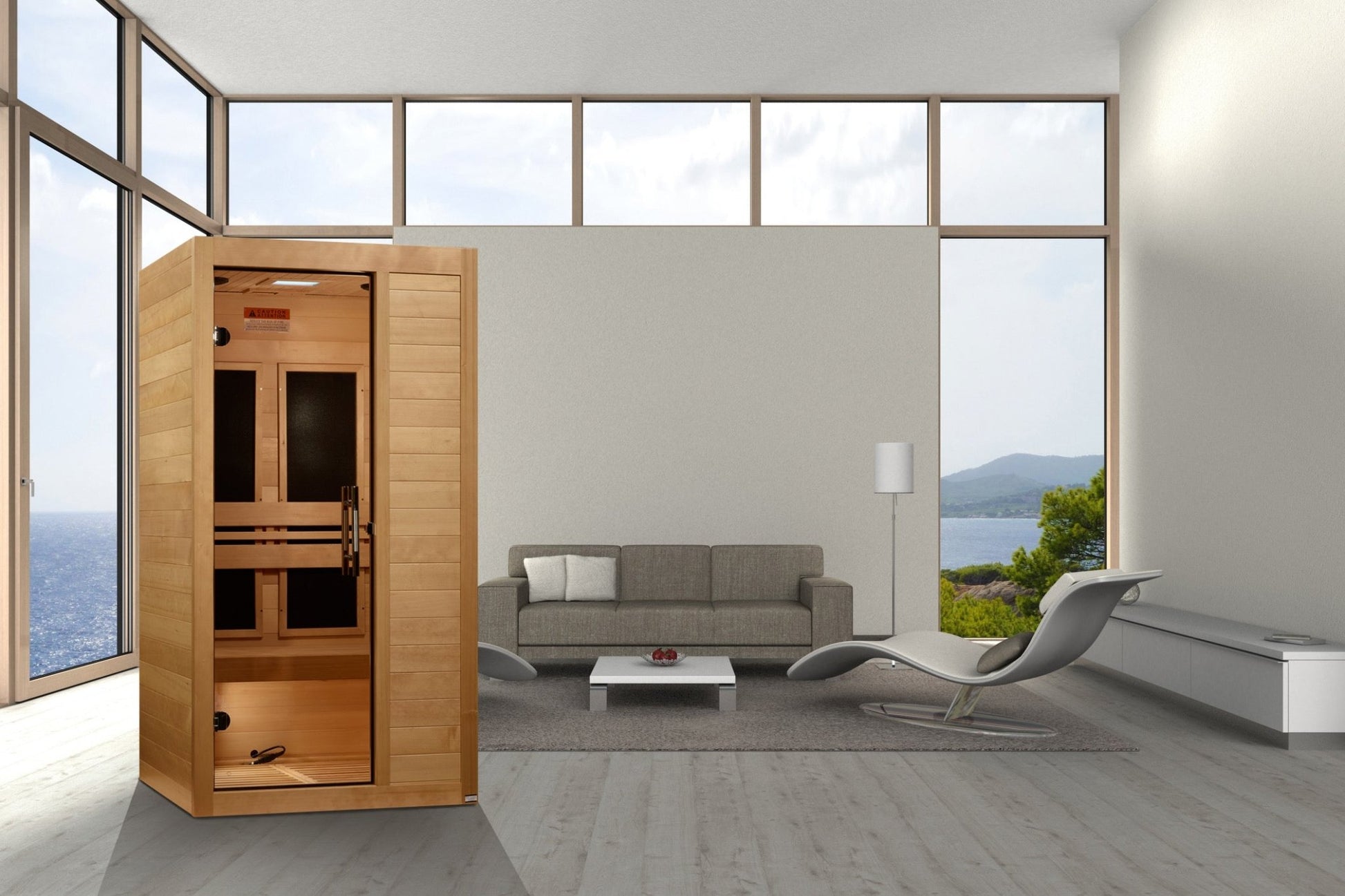 Maxxus S - Line 1 Person Ultra Low EMF FAR IR Sauna (MX - S106 - 01 ELITE) -  product_vendor - Peak Primal Wellness