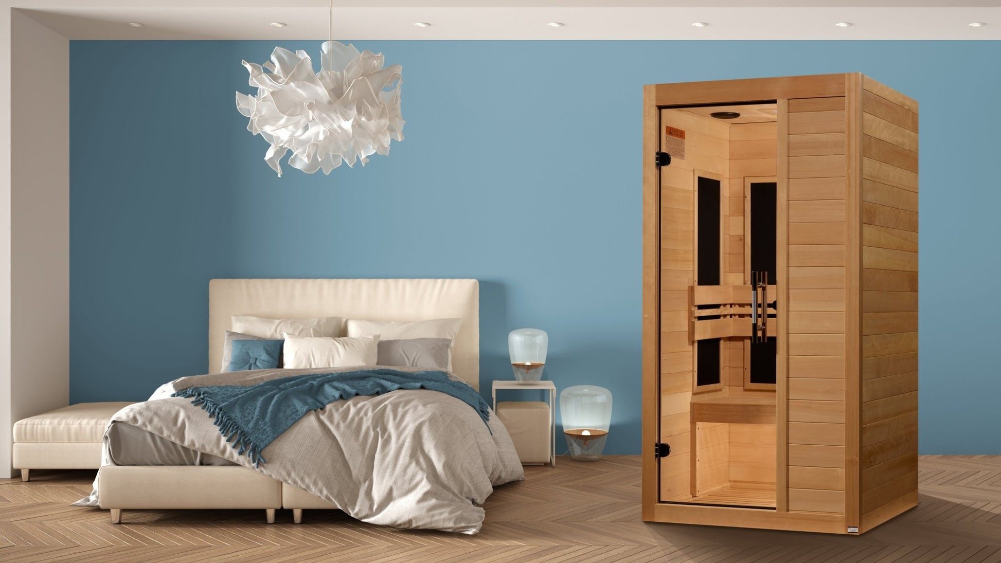 Maxxus S - Line 1 Person Ultra Low EMF FAR IR Sauna (MX - S106 - 01 ELITE) -  product_vendor - Peak Primal Wellness