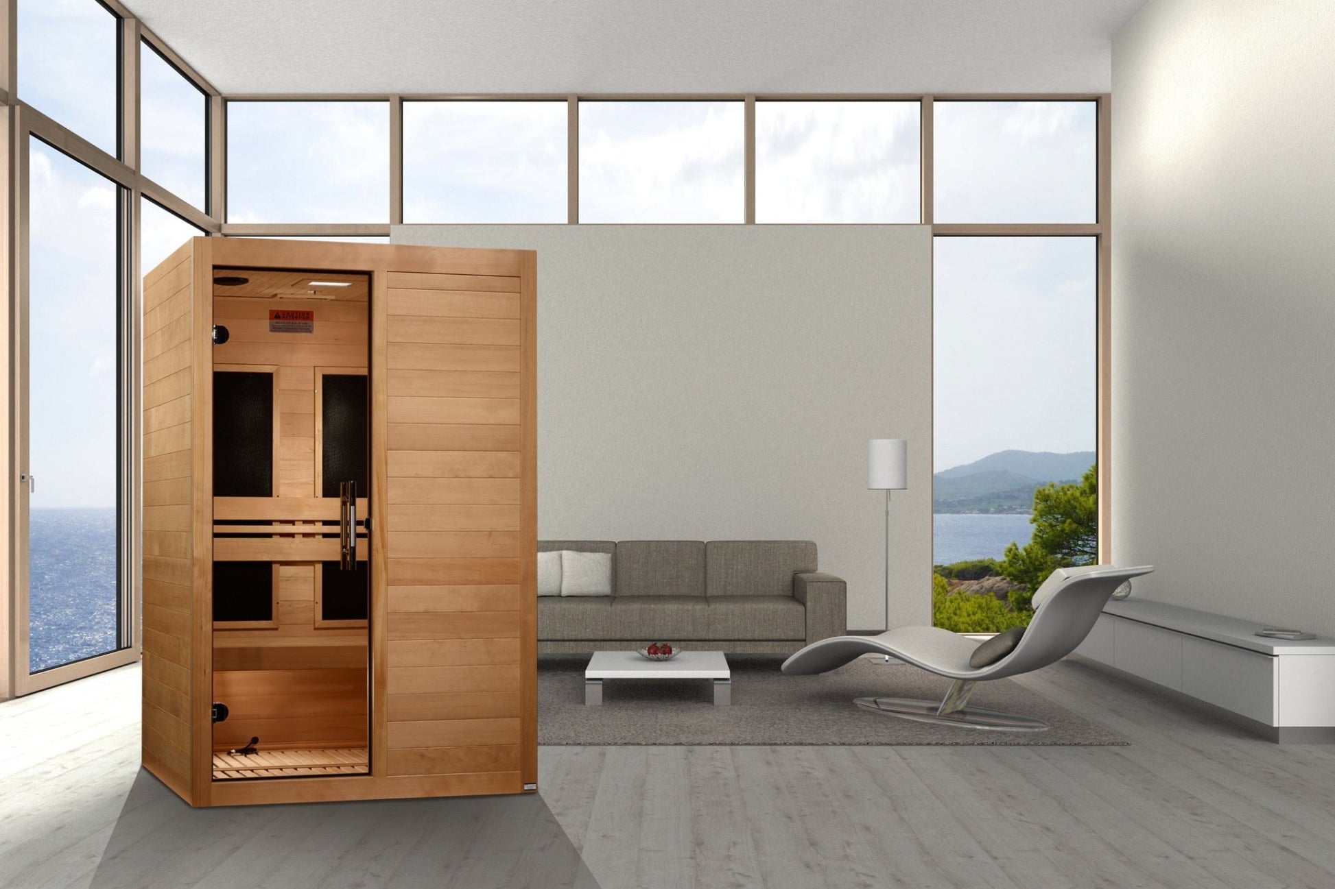 Maxxus S - Line 2 Person Low EMF FAR IR Sauna (MX - S206 - 01) -  product_vendor - Peak Primal Wellness