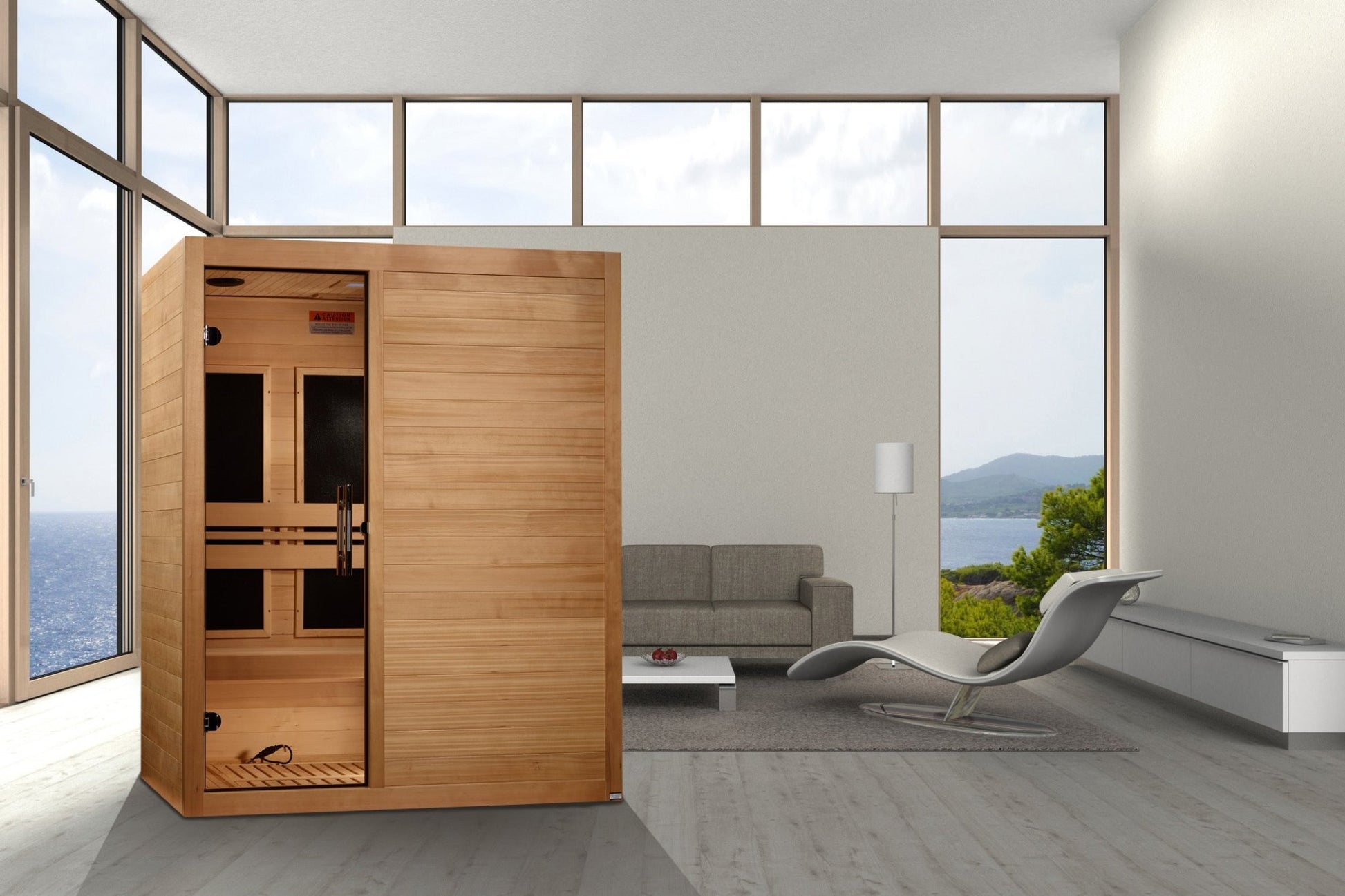 Maxxus S - Line 3 Person Ultra Low EMF FAR IR Sauna (MX - S306 - 01 ELITE) -  product_vendor - Peak Primal Wellness