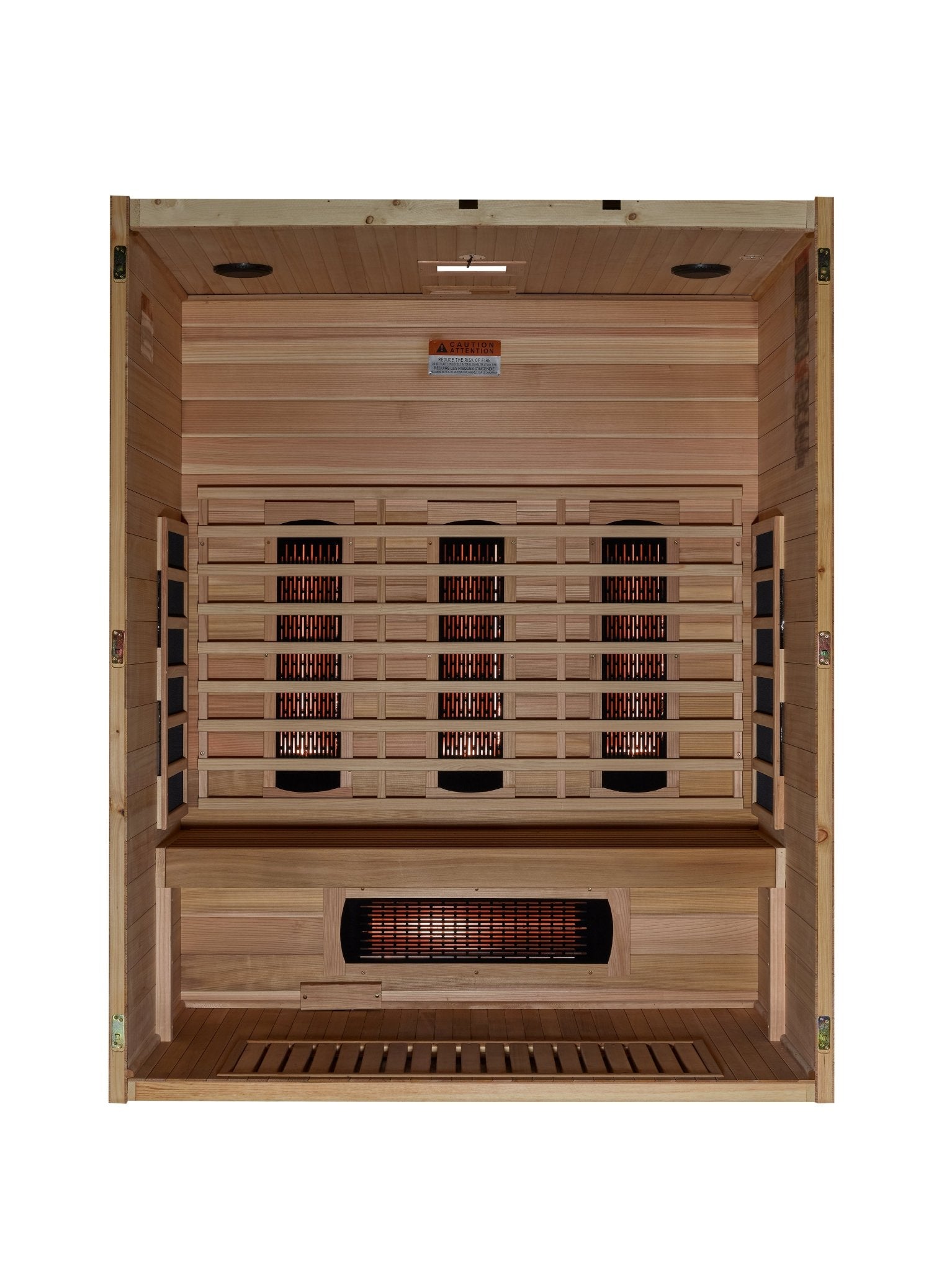 Maxxus S - Line 3 Person Full Spectrum Near Zero EMF Sauna (MX - S306 - 01 - FS - PC) -  product_vendor - Peak Primal Wellness