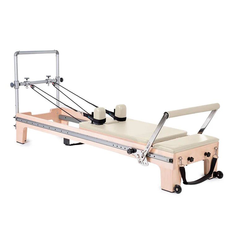 Elina Pilates® Master Instructor Reformer Bundle - Premium Maple Wood, Adjustable Foot Bar & Mini Tower -  product_vendor - Peak Primal Wellness