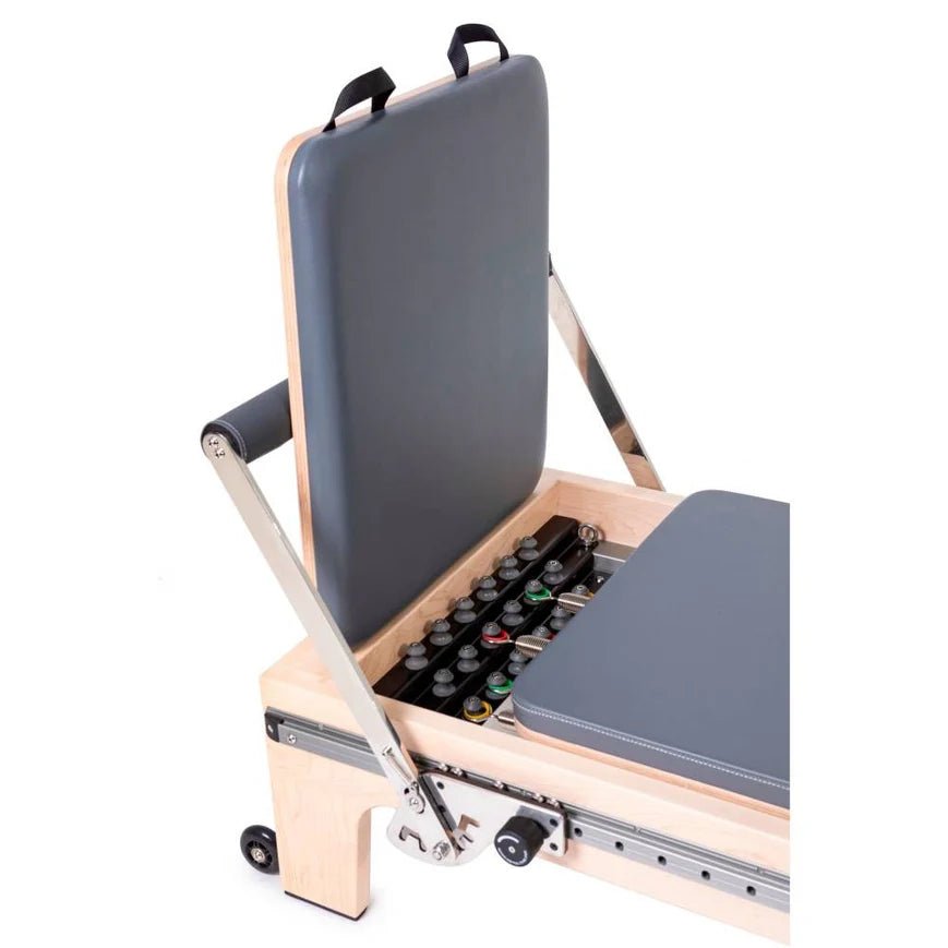 Elina Pilates® Master Instructor Reformer Bundle - Premium Maple Wood, Adjustable Foot Bar & Mini Tower -  product_vendor - Peak Primal Wellness