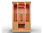 Medical Breakthrough Medical 5 Infrared Sauna featuring 9 Ultra Full-Spectrum Heaters designed for detox and skin rejuvenation, spacious for two users.