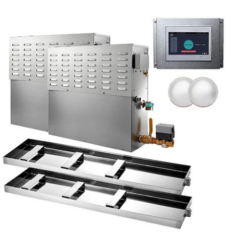 Mr. Steam CX 120kW Generator System showcasing high power, durable construction, energy efficiency, and quiet operation ideal for commercial and upscale residential settings.