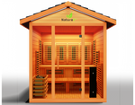 Medical Breakthrough Nature 8 V2 hybrid sauna - 4 to 6 person capacity with infrared and steam features.
