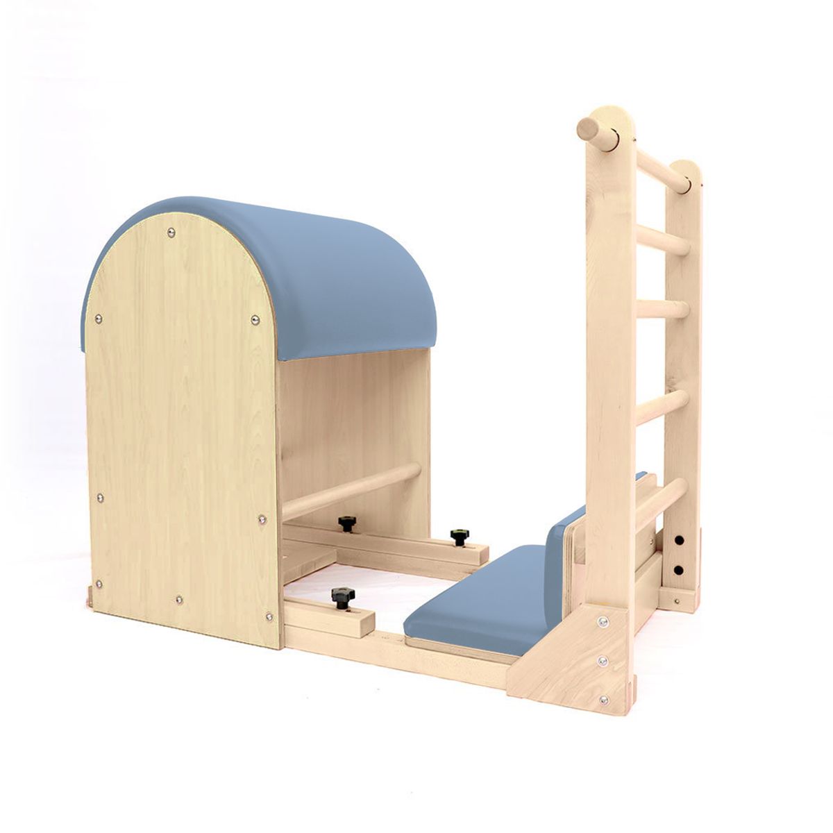 Elina Pilates® Elite Ladder Barrel with Wooden Base - Non - Slip Eco - Friendly Design, Adjustable Heights -  product_vendor - Peak Primal Wellness