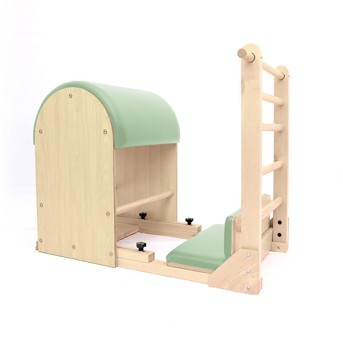 Elina Pilates® Elite Ladder Barrel with Wooden Base - Non - Slip Eco - Friendly Design, Adjustable Heights -  product_vendor - Peak Primal Wellness